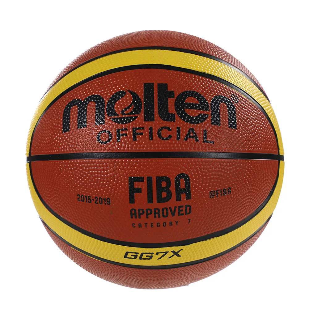 

Rubber Basketball Size 7 for Outdoor Cement Court Adult & Youth Sports Training Professional Game Equipment Basketball