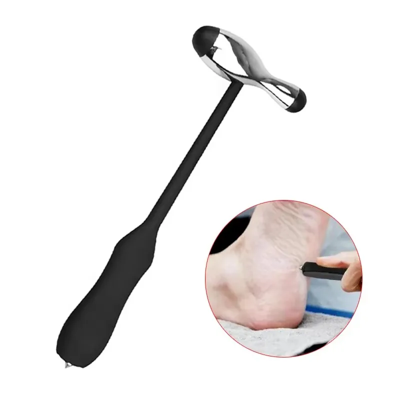 Medical Diagnostic Neurological Reflex Percussion Ergonomic Percussor Buck Hammer for Nerve Test Massage Tool