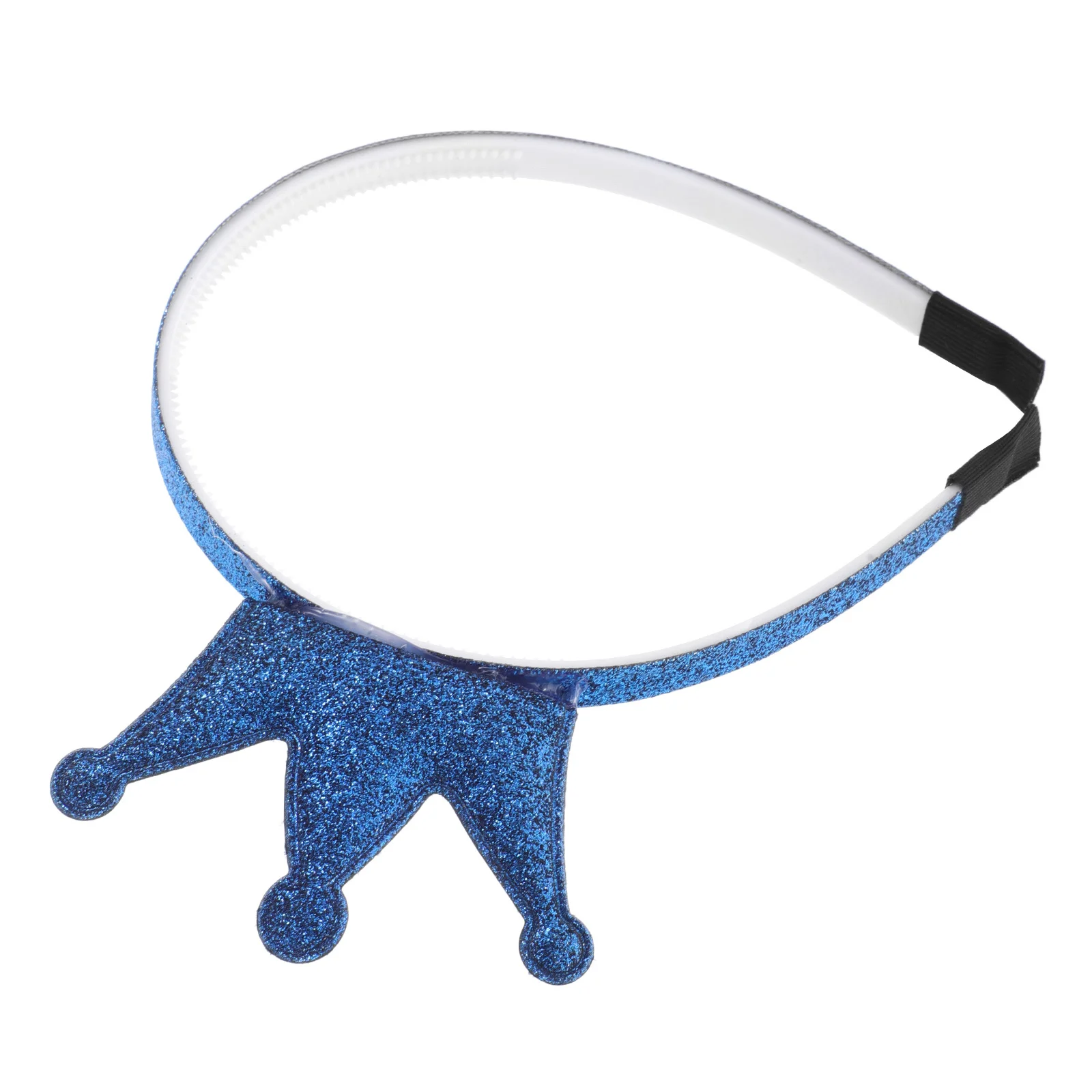 

Shiny Princess Headband Gold Crown Tiara Glitter Hair Accessory for Kids Girls Birthday Party Halloween Dress Up Costume Prop