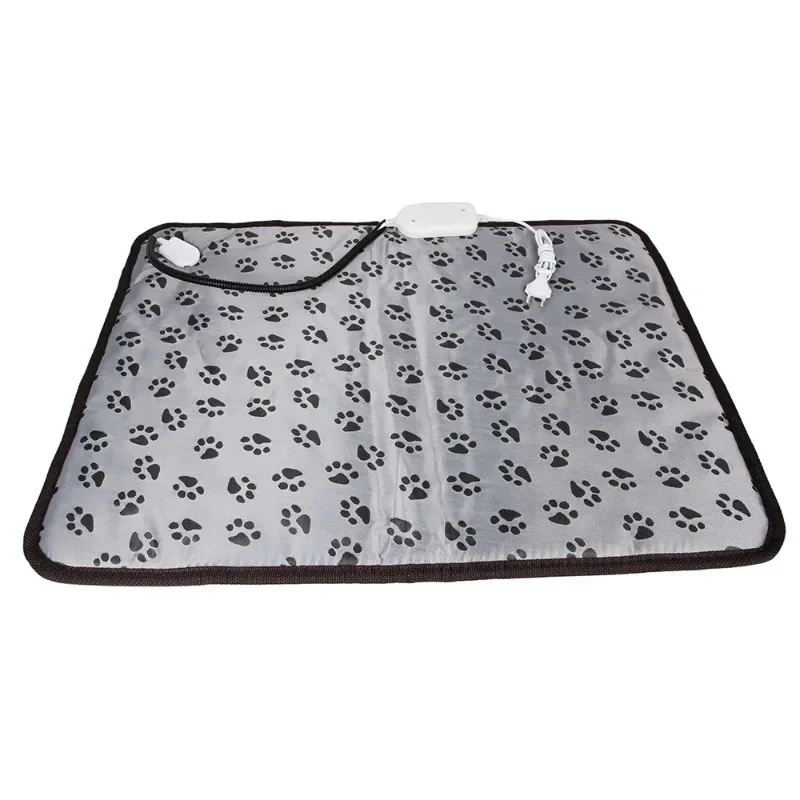 

Adjustable Heating Pad Blanket Dog Cat Puppy Mat Bed Pet Electric Warmer Pad Power-off Protection Waterproof Bite-resistant Wire