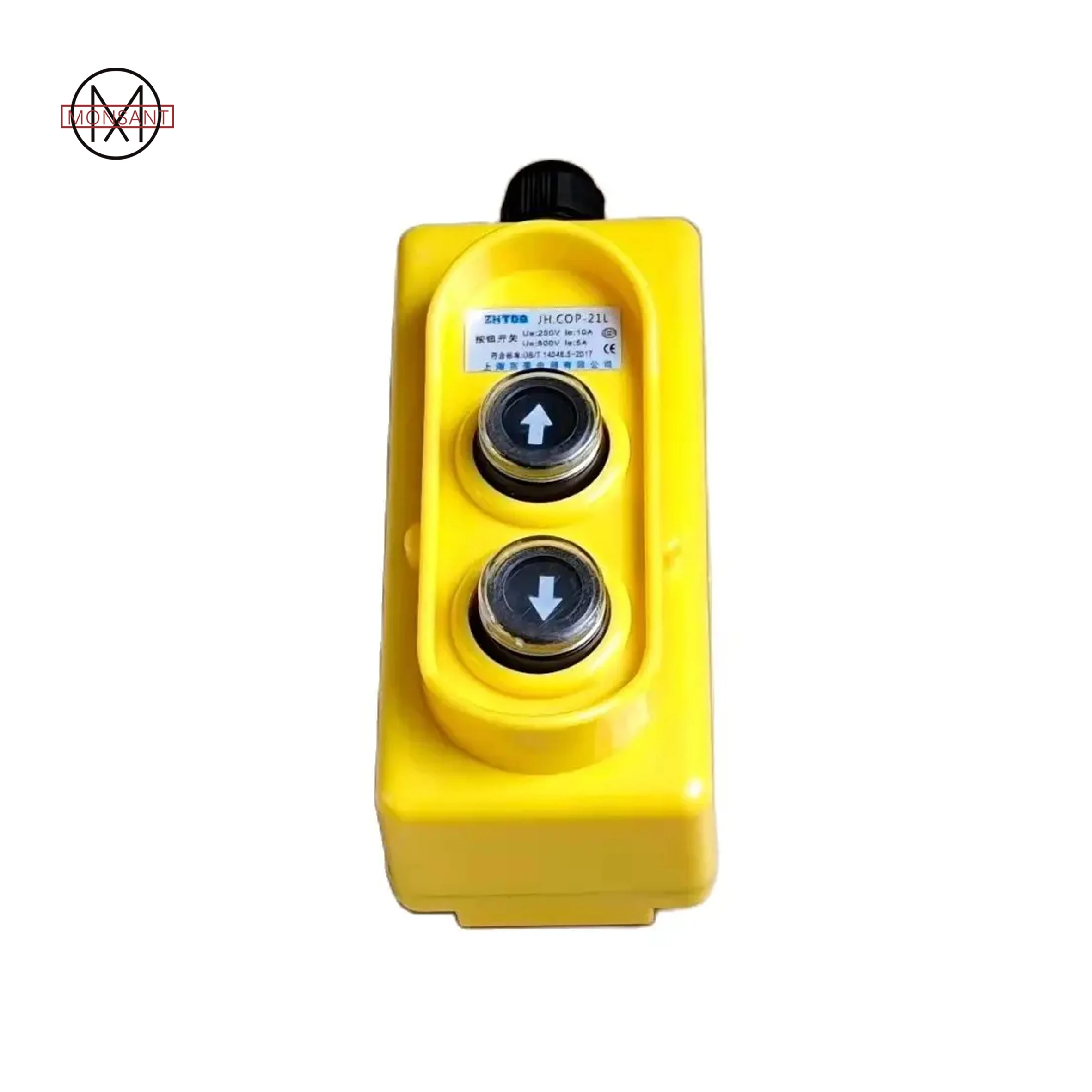 Lift Up and Down Button Switch Directly Control Electric Hoist Lifting Crane Switch COP-21L