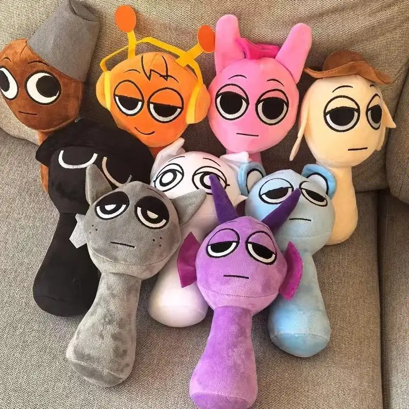 

Sprunki Plush Toys Horror Game Toys Cartoon Cute Soft Stuffed Pillow For Kid Birthday Christmas Gift Stuffed Children Dolls