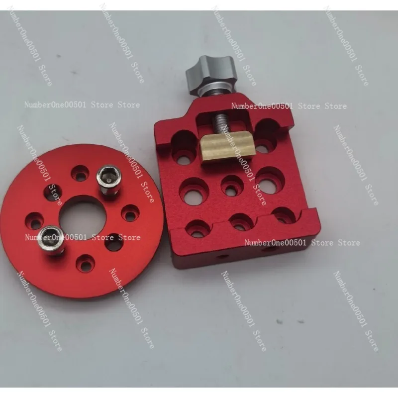 Equatorial Mount Modification Accessories Astronomical Telescope Dovetail Groove Red Disc