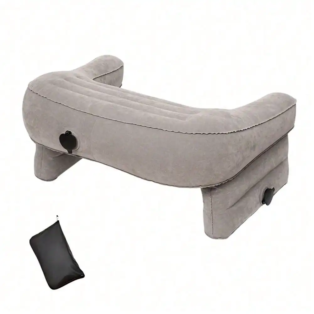 Portable Inflatable Couch with Ergonomic Support Pillow