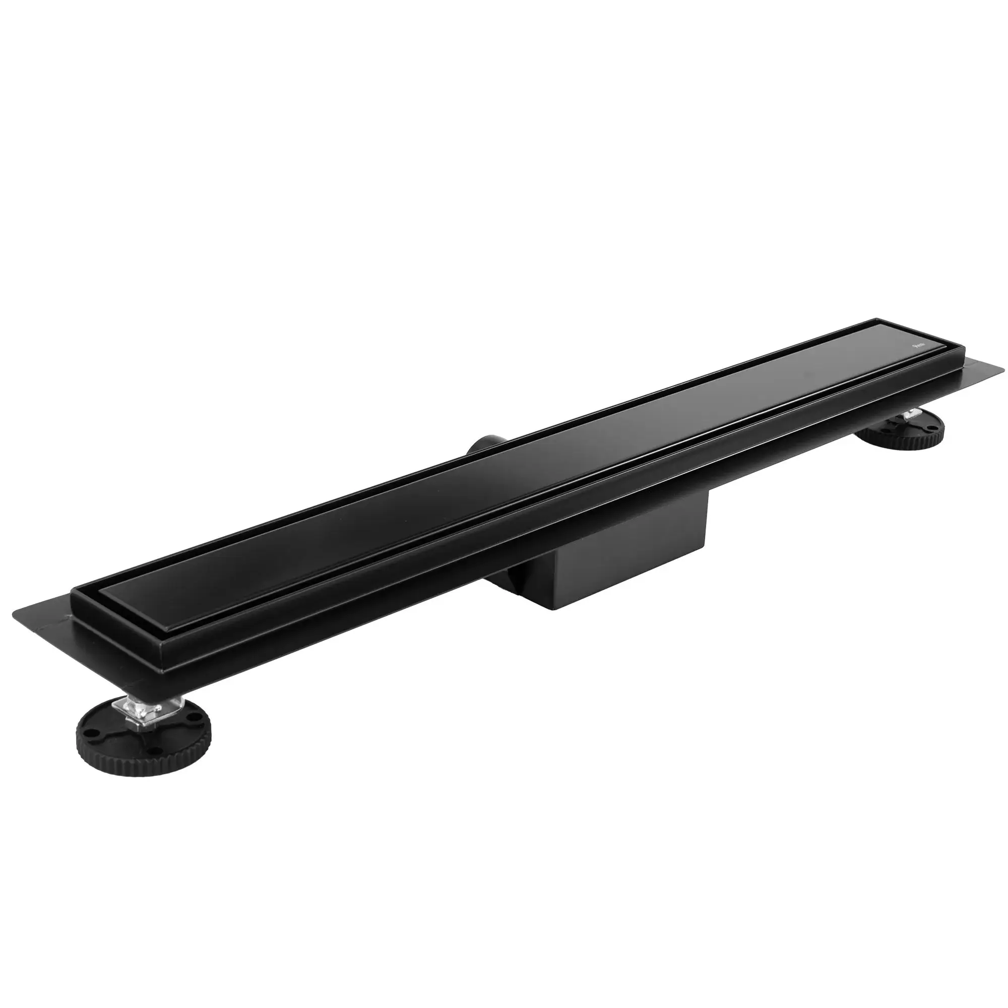 

Tile insert invisible bathroom shower drain 40-inch long floor drain with V-shaped sloping channel