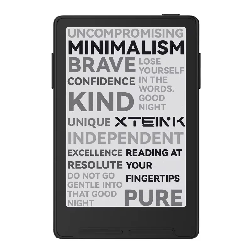 International Edition XTEINK X3 Pocket eReaders NFC 3.7″ E Ink Display 58g 5.1mm Unlocked Firmware Freedom & Developer Edition