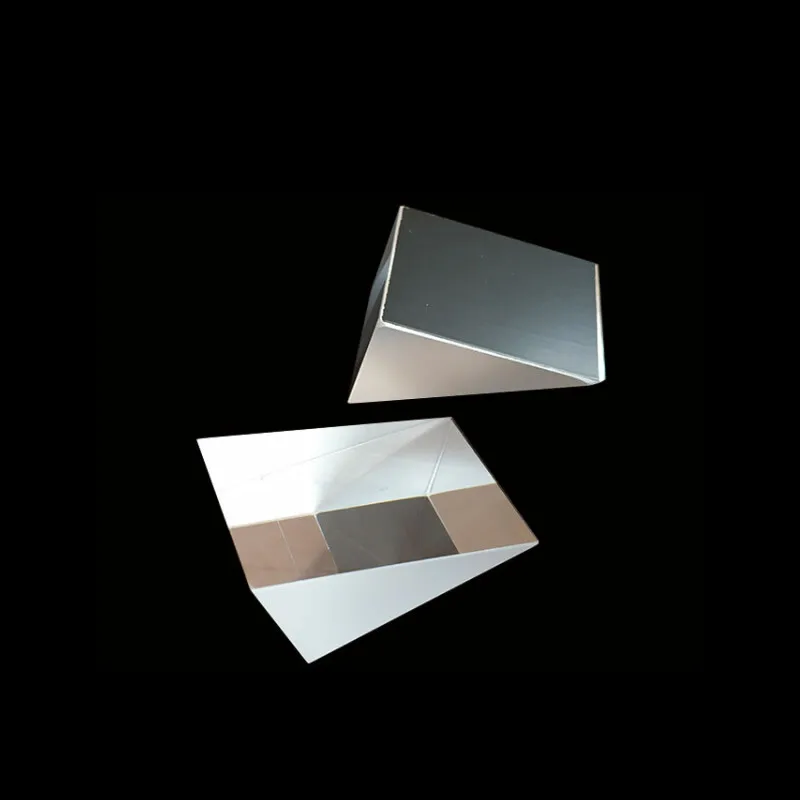 2X 30°60°90° Right Triangle Prism 31*39.7*17.9mm Physical Optics Reflector Prism