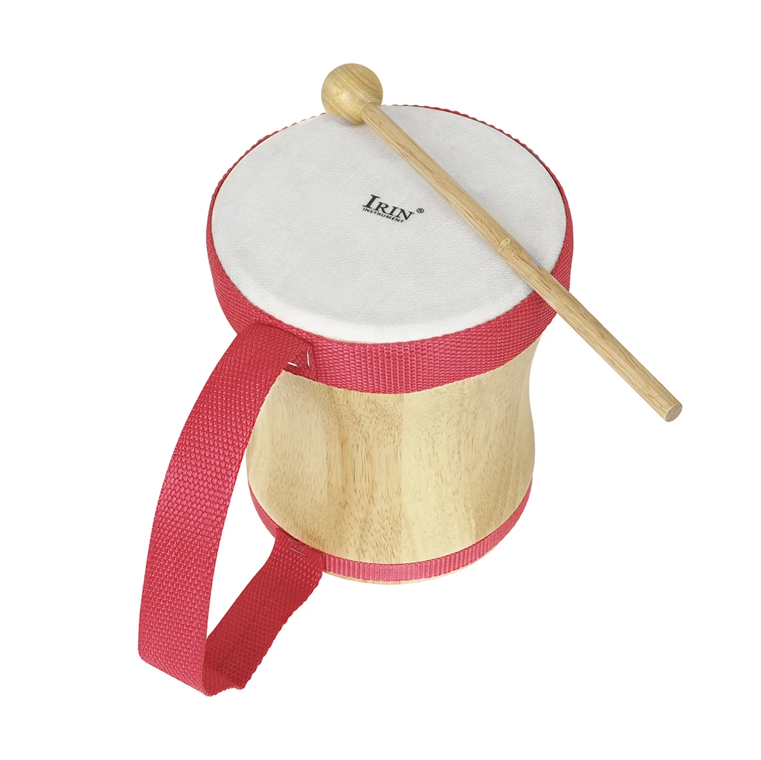 Indian Drums Professional Hand Drums Wooden Sheepskin Drums with Drumsticks Percussion Instruments Children's Music Gifts