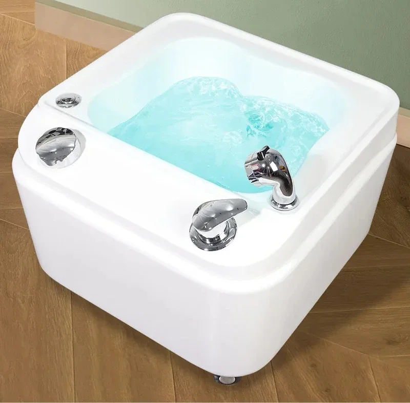 Intelligent Electric Massage Foot Massage Shop Dedicated Acrylic Commercial Household Health Care Foot Washing Basin Barrels