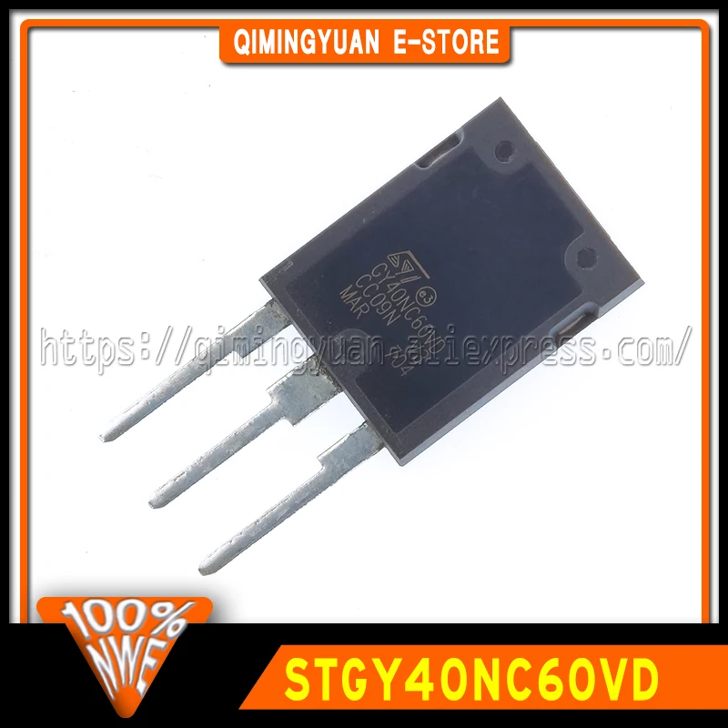 1~10PCS/LOT STGY40NC60VD GY40NC60VD TO247 100% New Original in stock