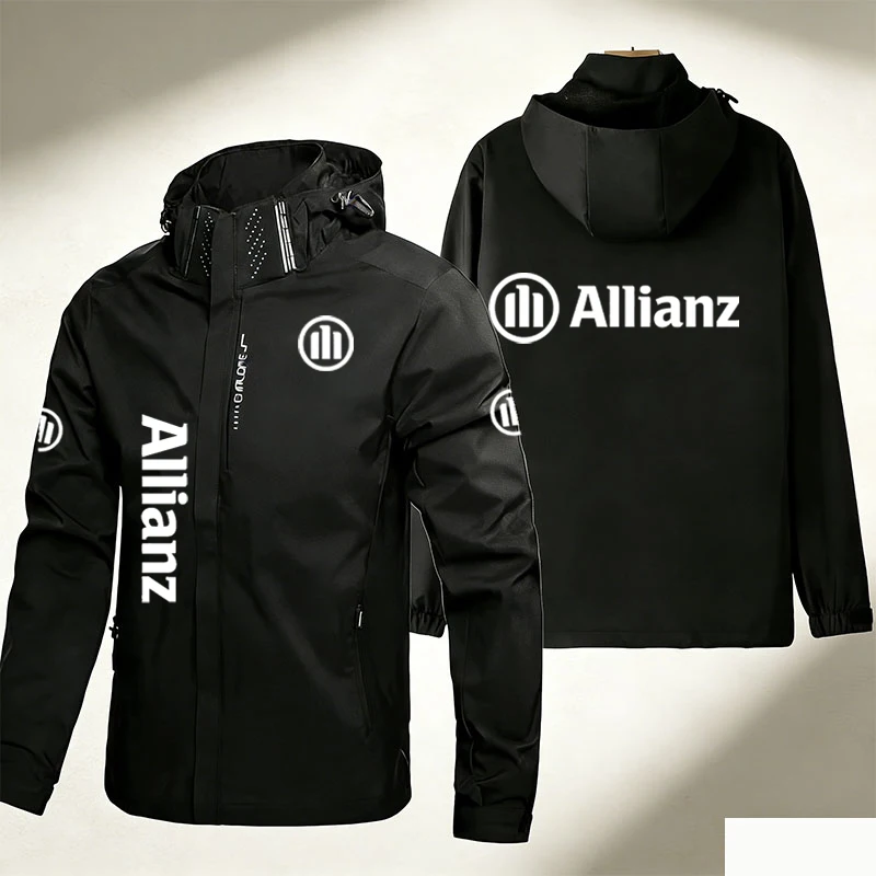 

allianz Racing Jacket Men's Casual Loose Motorcycle Coat Windproof Waterproof Outdoor Sport Plus Size Custom Team Clothing Racin