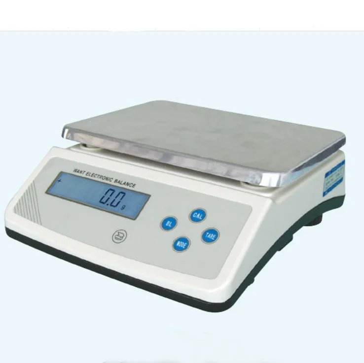 Digital Scale Electronic Laboratory Balance LCD Display 1g  30kg