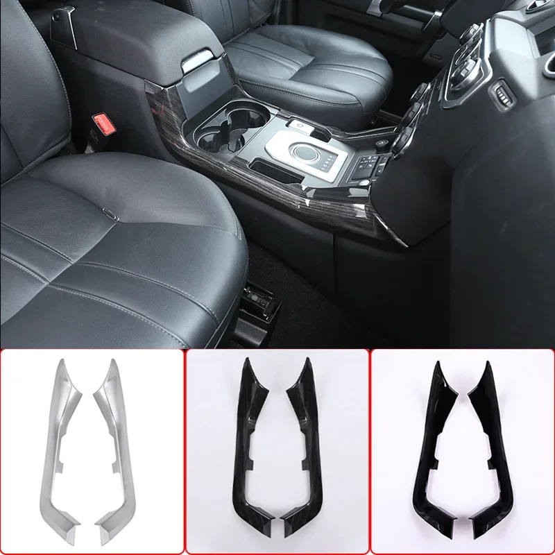 

For 2010-2016 Land Rover Discovery 4 LR4 ABS Black Car Styling Center Console Gear Shift Panel Side Decoration Strip Sequins