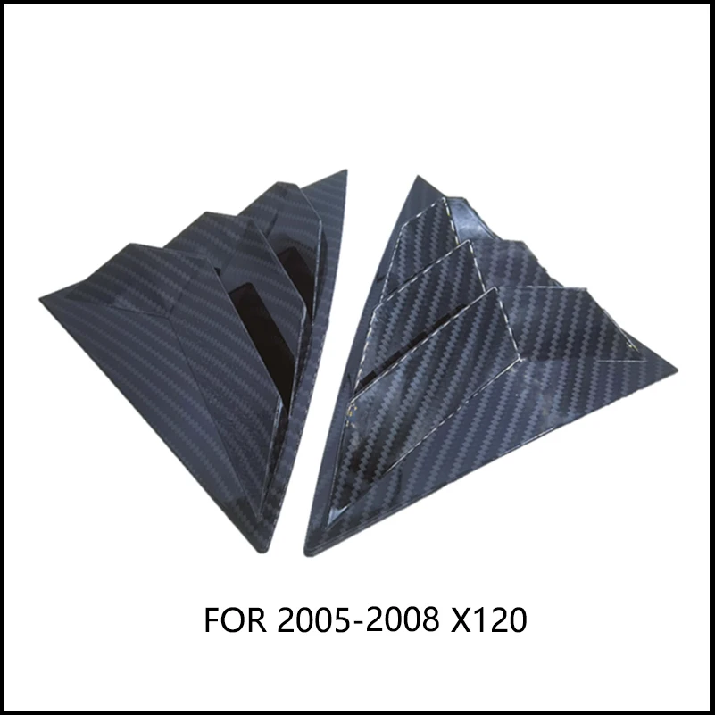 For Toyota Mark X 2005-2016 Rear Door Window Shades Shutter Louver Vent Cover Trim Decorate Car Styling Auto Accessories view 5