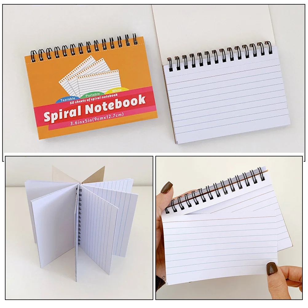 2 كتب لوحات مذكرة محمولة دوامة دفاتر ملاحظات صغيرة متعددة الوظائف منصات الكتابة مريحة لتخطيط مكتب المدرسة