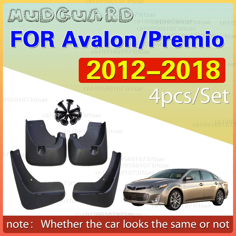 

ForToyota Avalon/ Premio 2012-2018 2013 2014 2015 2016 2017 Fender Mudflaps Splash Guards Mudguards Mud Flaps car Access