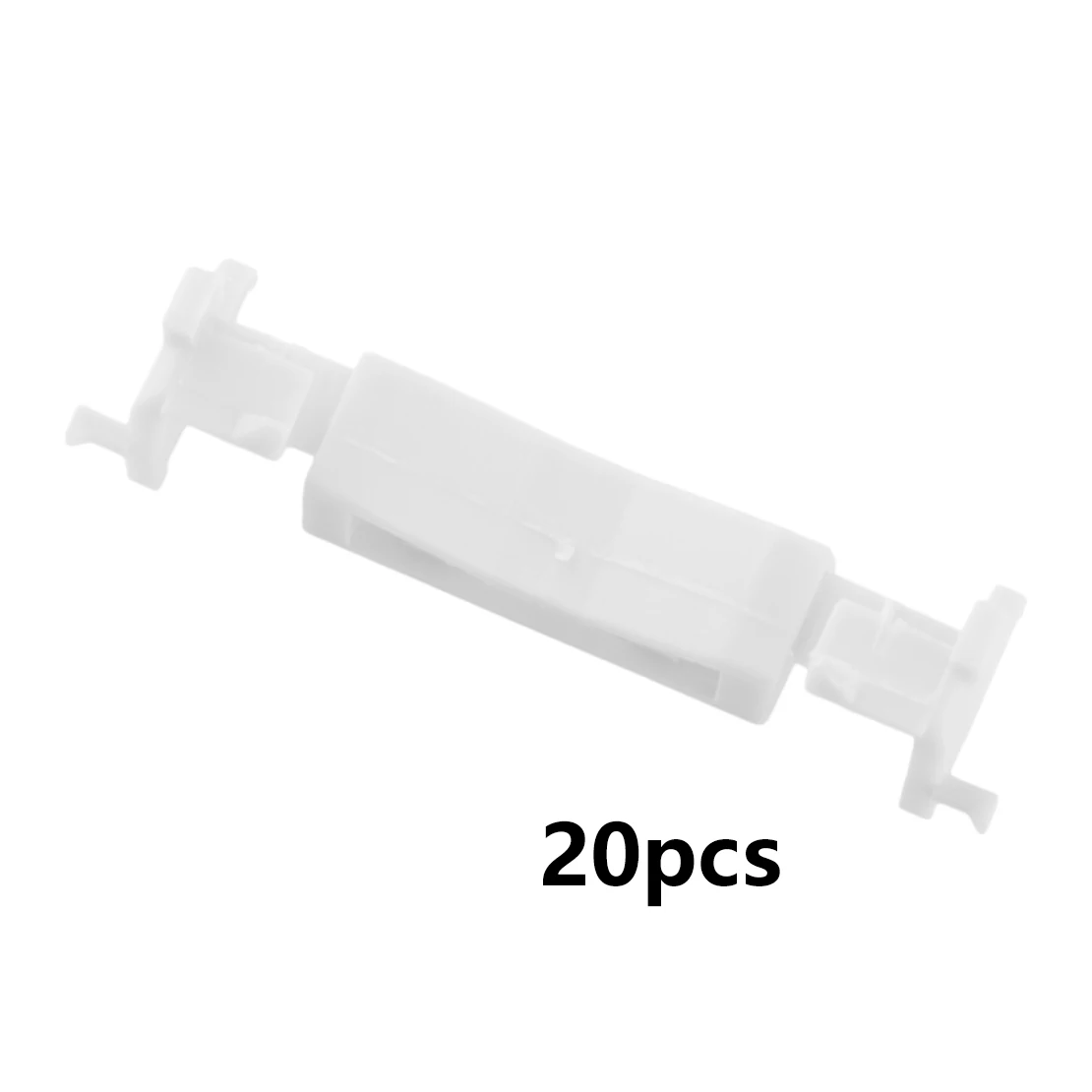 20Pcs Roof Moulding Drip Rail Clips 7403A143 Fit for Mitsubishi Lancer EVO Outlander EX SPORT 2011 2012 White 7403A289