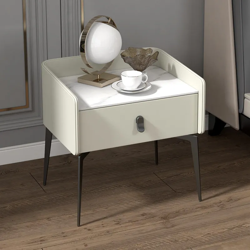 

Симпатичная минималистичная прикроватная тумбочка, передвижная, вращающаяся, экономящая пространство, современная готическая мебель для дома, мебель для спальни