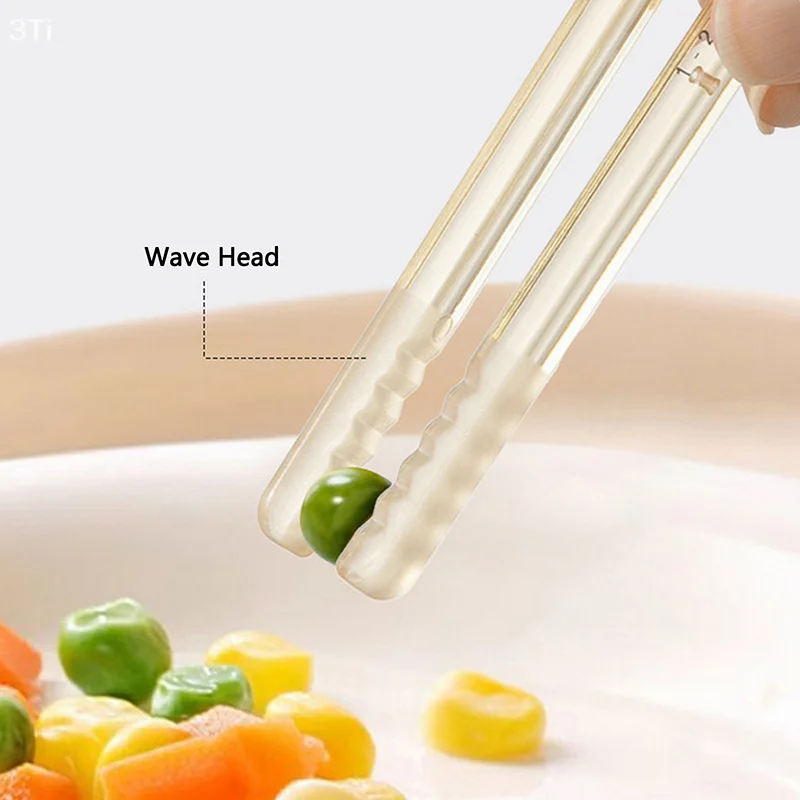 Детские тренировочные палочки для еды с регулировкой третьего передачи, силикагель, детская безопасность, обучающее пособие, палочки для еды, инструменты для коррекции осанки захвата