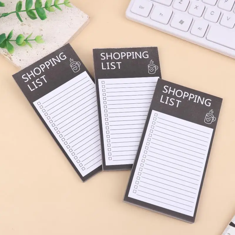 Magnetic Memo Pad Fridge Message Board Portable Tearable Notepad Memo Planner Shopping List For Home Office School