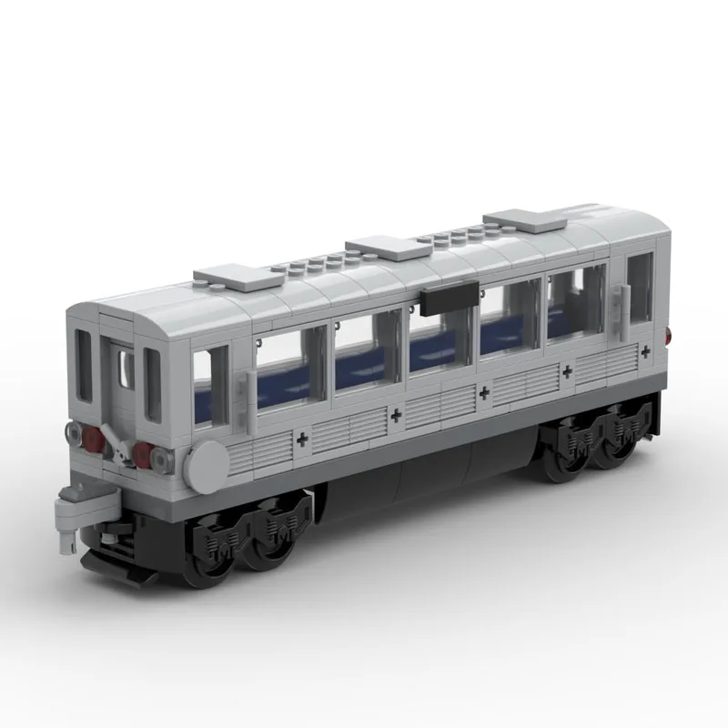 374pcs MOC Subway Train Scene Super Heroes Marvelled Spider Manned Model Building Blocks Construction Toys Christmas Gifts view 5
