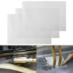 3Pcs Plastic Repair Mesh Patch Car Bumper Steel Net for Plastic Hole Repair Moulding Car Bumper Grille Net