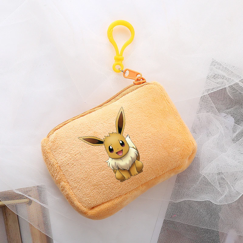 Nuovo portafoglio Pokemon Zero Pikachu Kawaii Anime Figure Mini portamonete Zaino Ornamenti decorativi e pendenti Borsa portaoggetti regalo