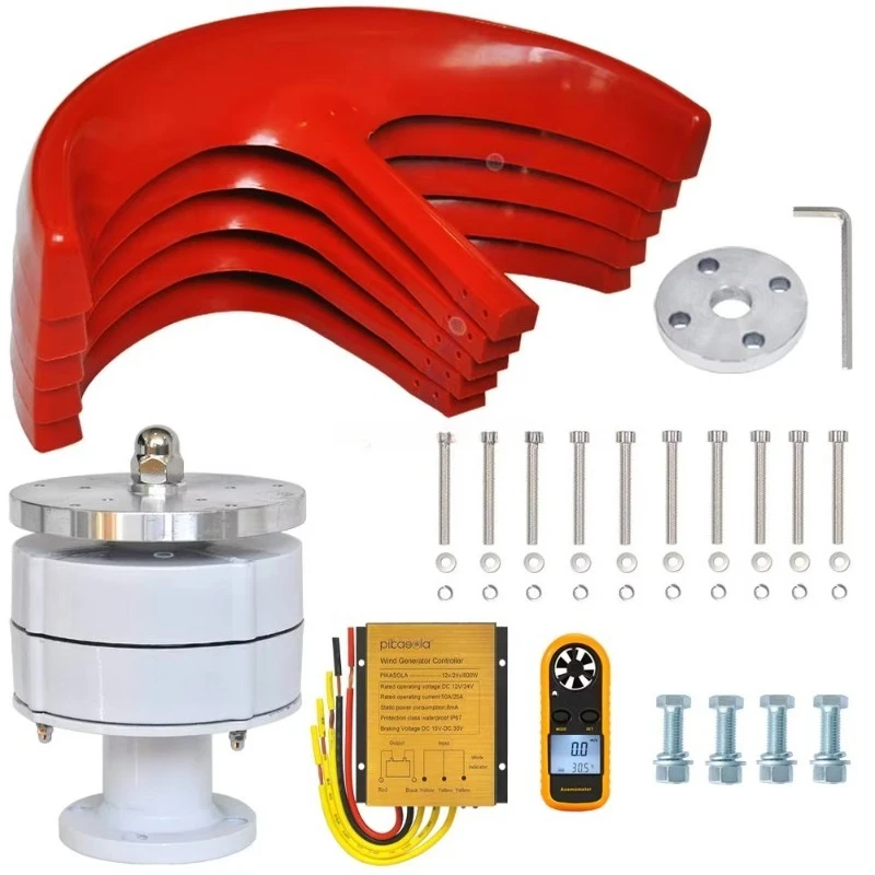 Wholesale in Large Quantities Is Cheaper for Over 100 USD60/PCS Vertical Axis Small Household-Wind Turbine 100W 500W 800W