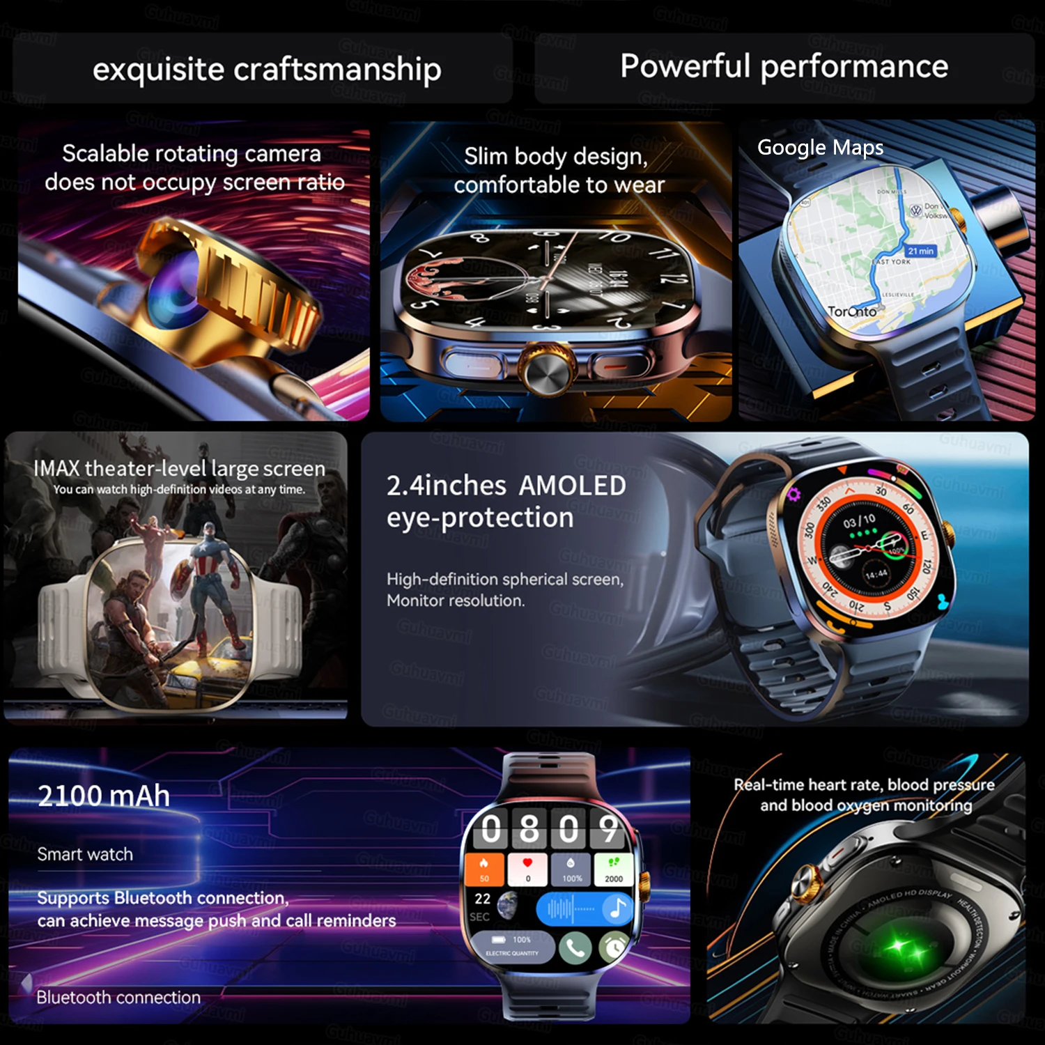 Jam Tangan Pintar 4G/5G Baru 2 - Men'S Fashion App ulasan dan harga
