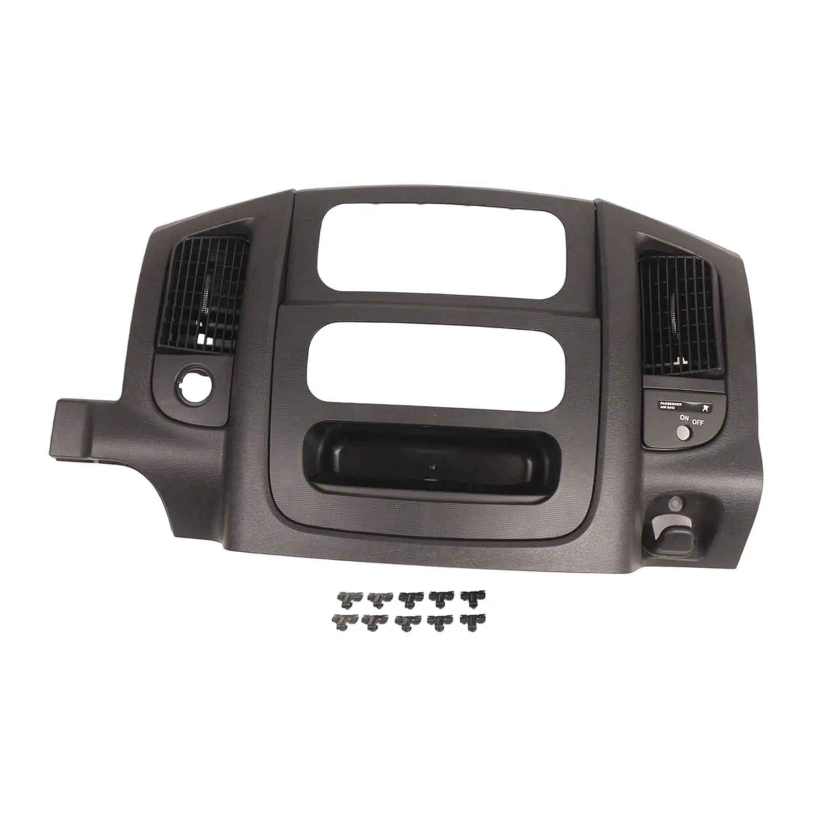 

Рамка радио, климатная декоративная панель 5GV52tmab, аксессуар, крышка приборной панели, прямая замена для Dodge RAM 1500 2002-2005 гг.