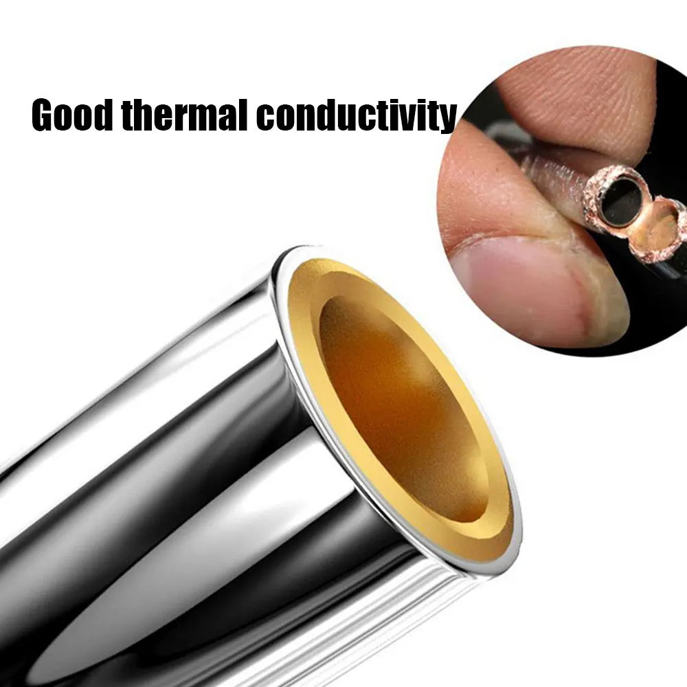 LAOA Externally Heated   Blunt Pointed Flat Blade Horseshoe Shaped Electronic Welding Soldering Iron Tip