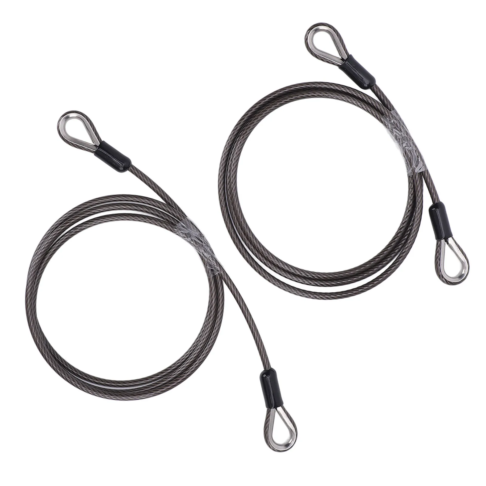 

Trailer Tailgate Lift Cable 125542 High Hardness Metal Enhanced Safety Trailer Gate Lift Rope with EZ Spring Clip for Trailers