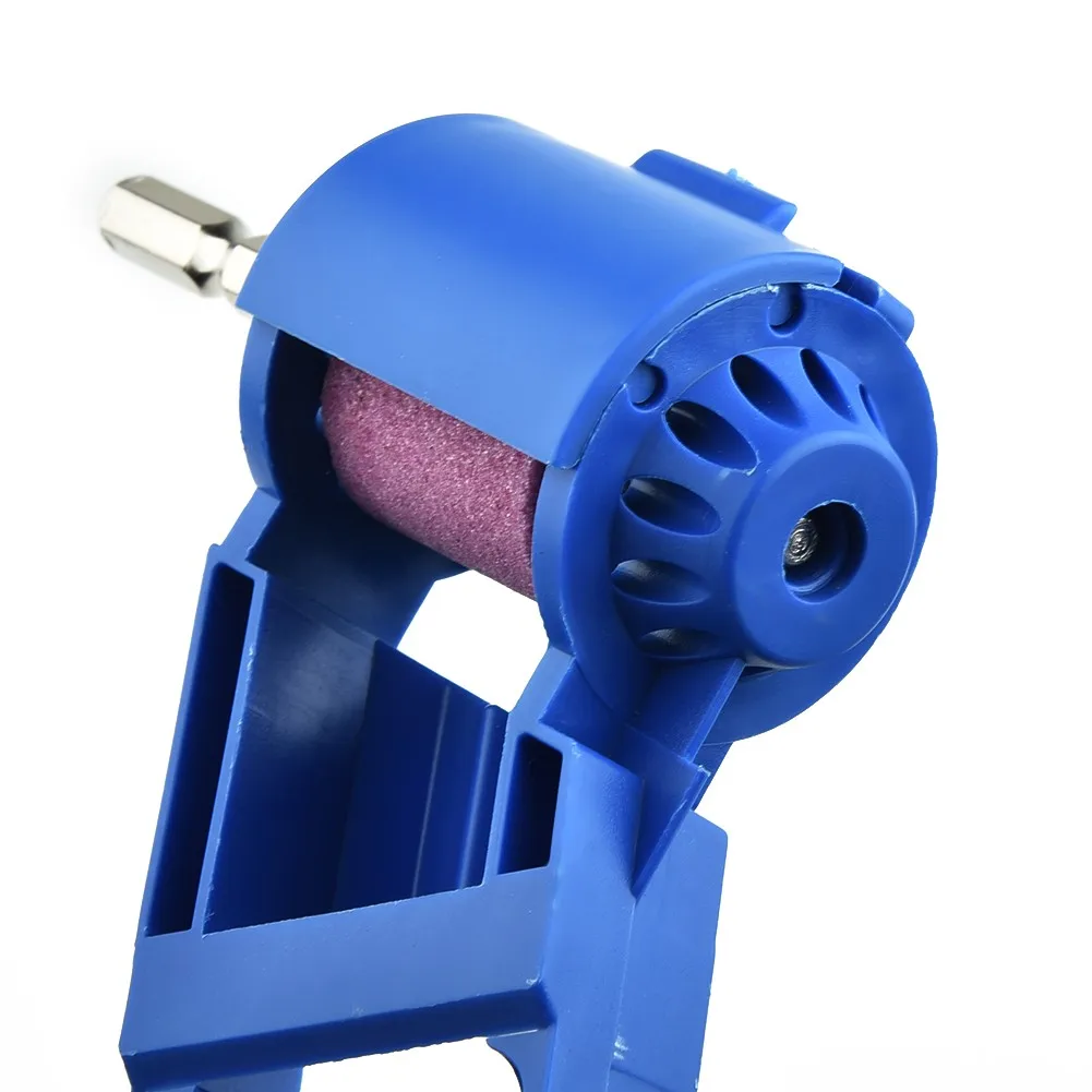 Industrial Drill Sharpener Compact Lightweight Millstone Portable Sharpening Tool Wear-resistant Corundum Grinding wheel