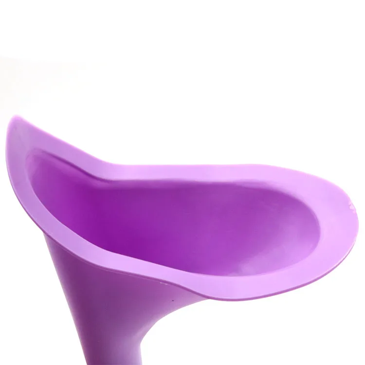 Women Urinal Outdoor Travel Camping Portable Female Soft Silicone / Disposable Paper Urination Device Stand Up & Pee GYH