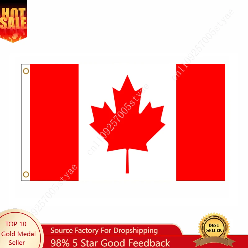 Canada Bandiere Nazionali Decorazione Della Parete Segno Banner Poster Per Esterno Interno 90x150 cm CAN CA Canada Appeso Banner Casa Decorati