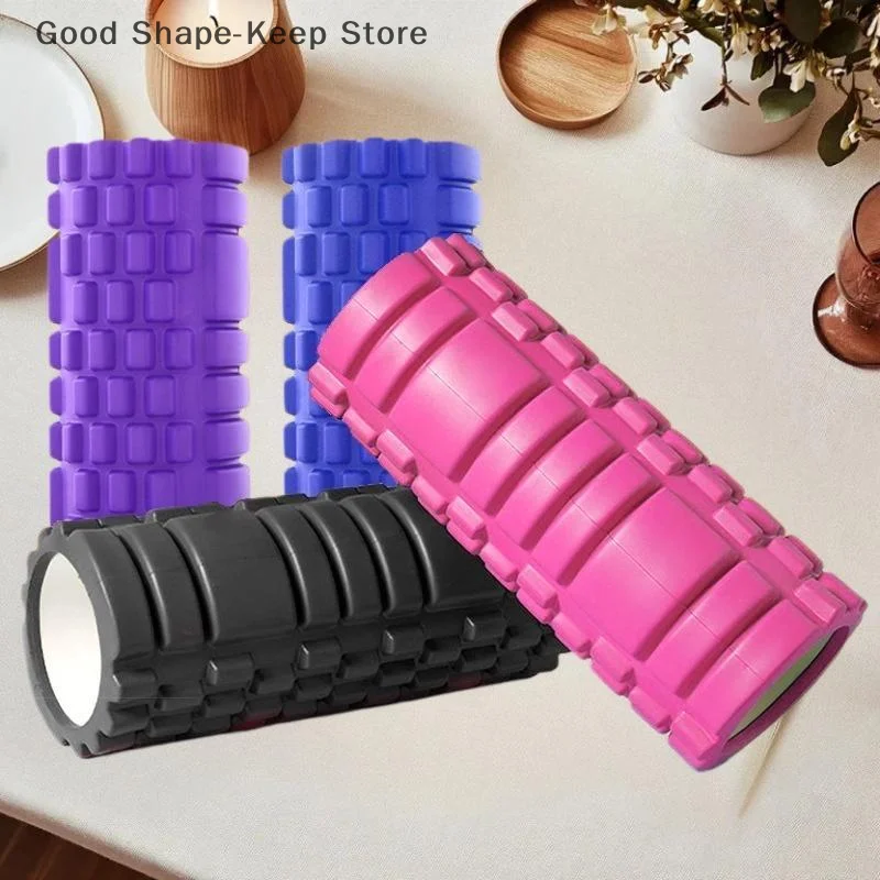 أسطوانة يوجا دائرية ممتازة من إسفنج EVA لتدريب البيلاتيس المنزلي المحسن، تدليك عضلات الصالة الرياضية واللياقة البدنية