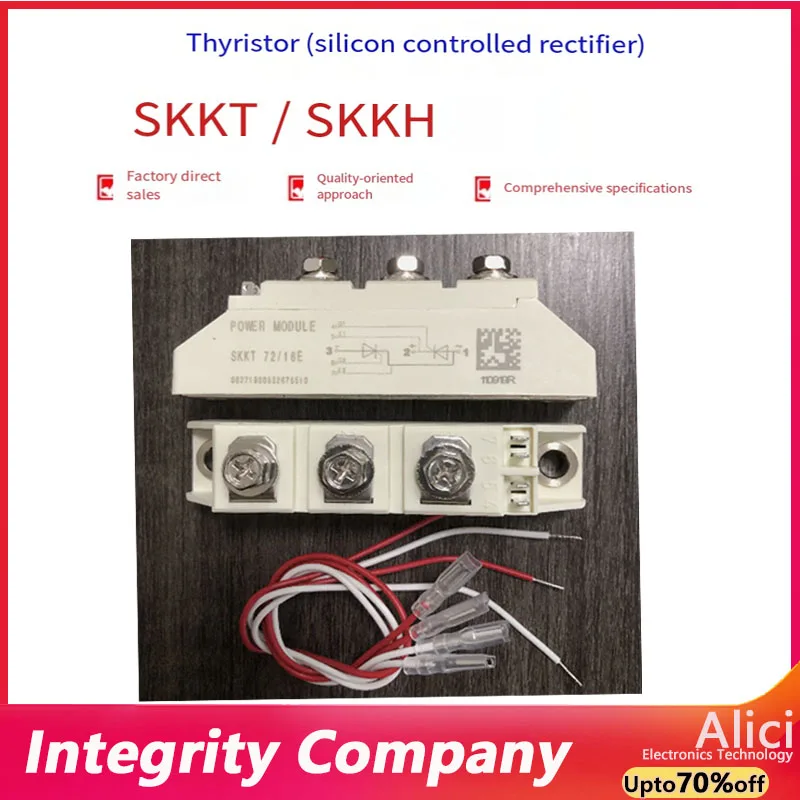 Thyristor Modules SKKT106 72 57 162 330/16E Power Regulation SKKH 42 57 72 92 106 122 132 172 215 250 330 Thyristor Soft Start