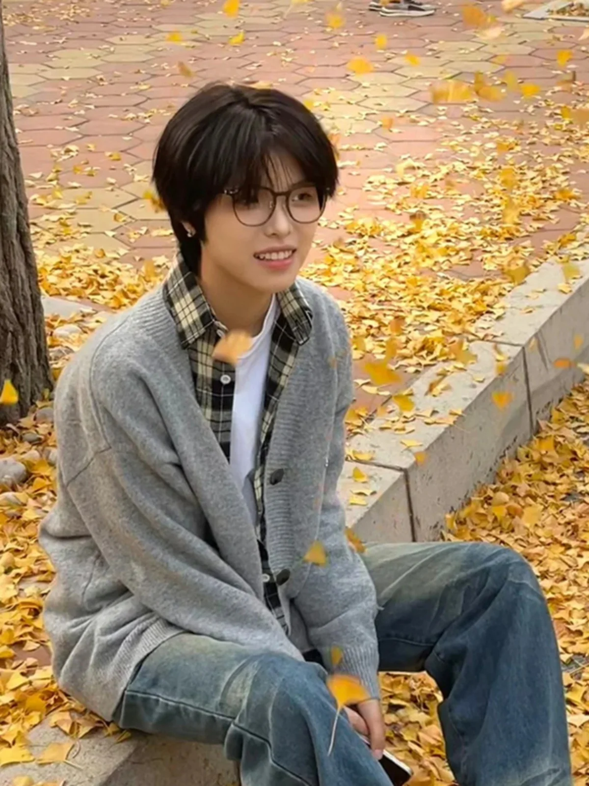 

Мужской вязаный свитер с V-образным вырезом, осенне-зимний, оверсайз, повседневный, свободного кроя, с длинными рукавами, из смесовой ткани (полиэстер, акрил, нейлон)