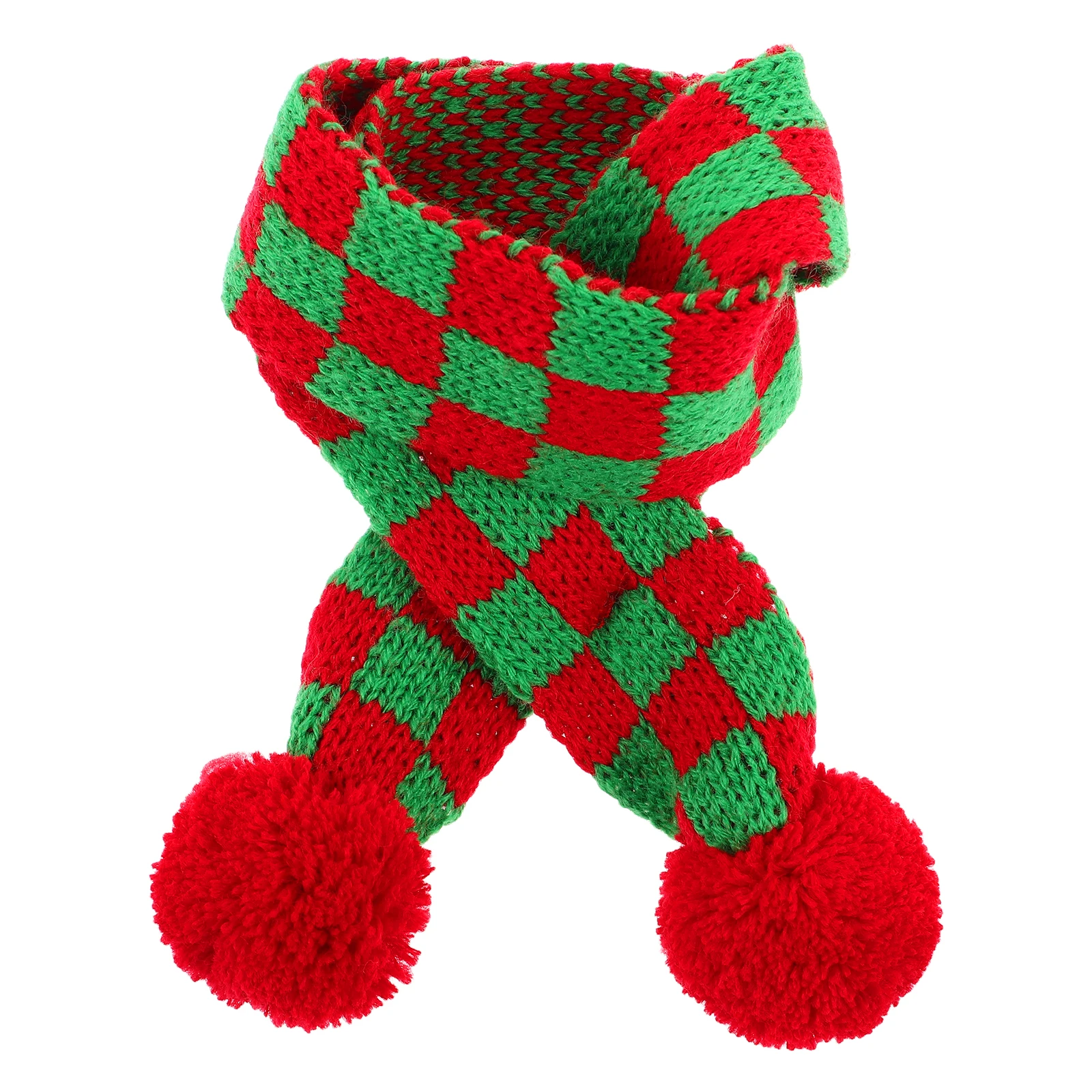 

Christmas Pet Warm Knitting Snowflake Xmas Woolen Yarn Scarf Xmas Woolen Yarn Dog Clothing Cat Decorative Scarf Holiday Gift