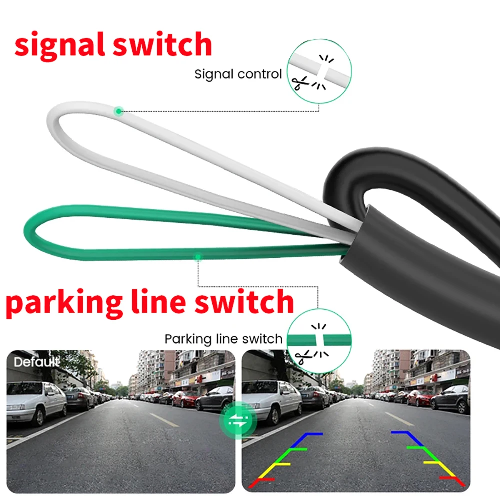 1080P AHD 170 Wide Viewing Angle Trunk Handle Camera for BMW E Series E46 E84 E90 With Rectifier