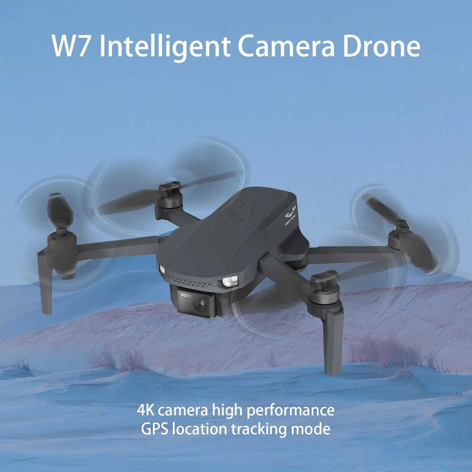 W7 Drone professional 4K HD Intelligent Camera Drones Obstacle Avoidance Brushless GPS 5G Networks One Click Lossless Dron ToyS