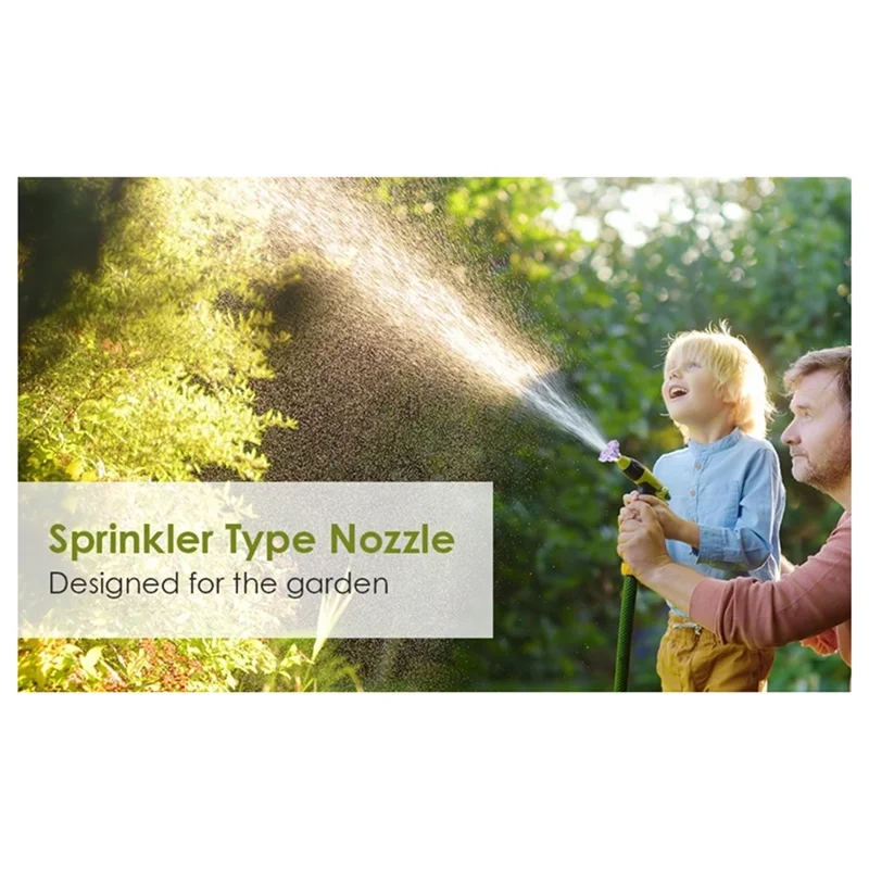 

RMWIN-1/4 Inch Quick Connector Included Pressure Washer Low Pressure Mist Nozzle Tips For Plant With 4-Direction Water Discharge