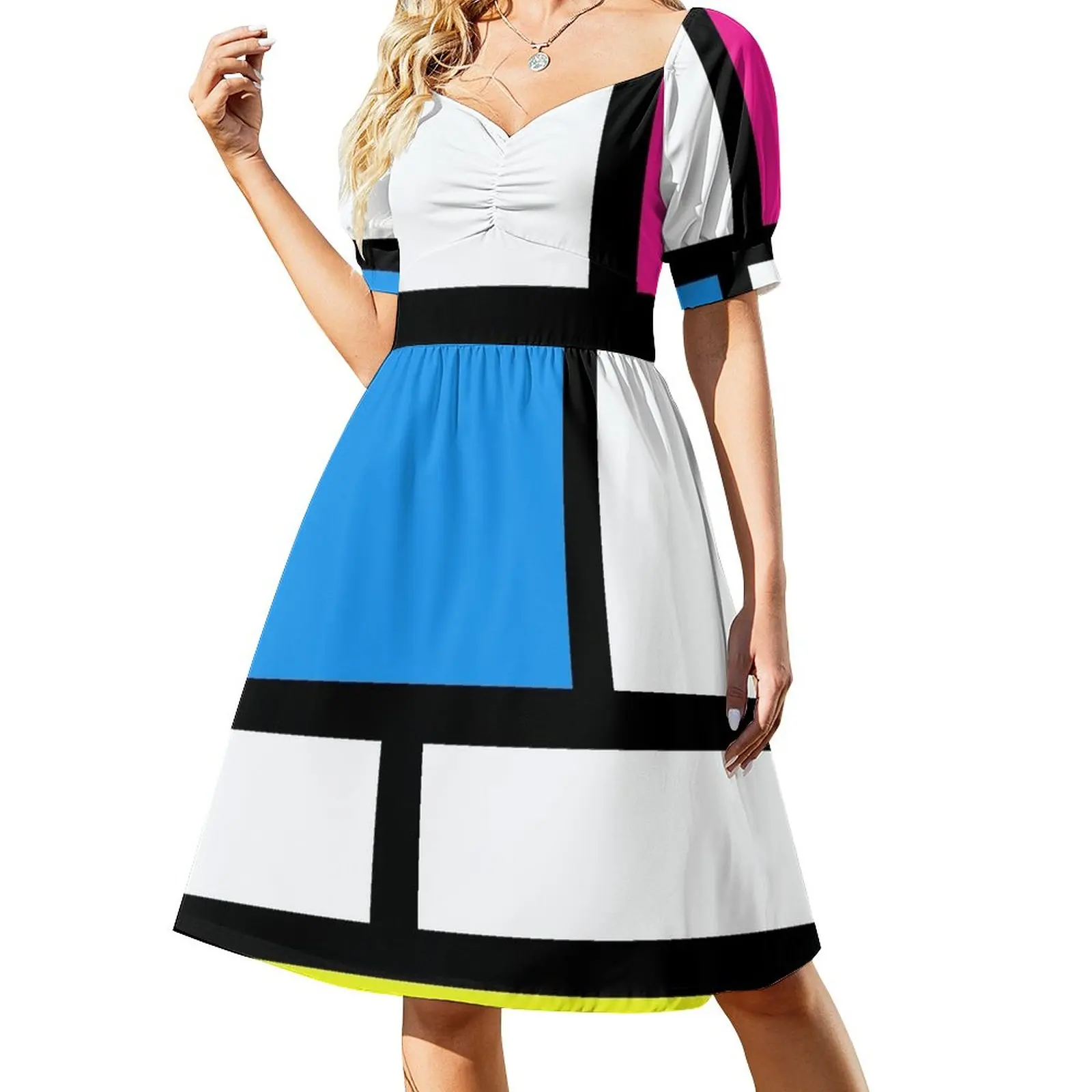 

Swinging 60s Mondrian Mod Dress luxury dresses ladies dresses for special occasions summer dress women 2023