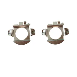 Rockeybright H7 LED Headlight Bulb Retainer Adapter Holder Base Socket Clips For Mercedes-Benz ML- class C-class For BMW E60 E61