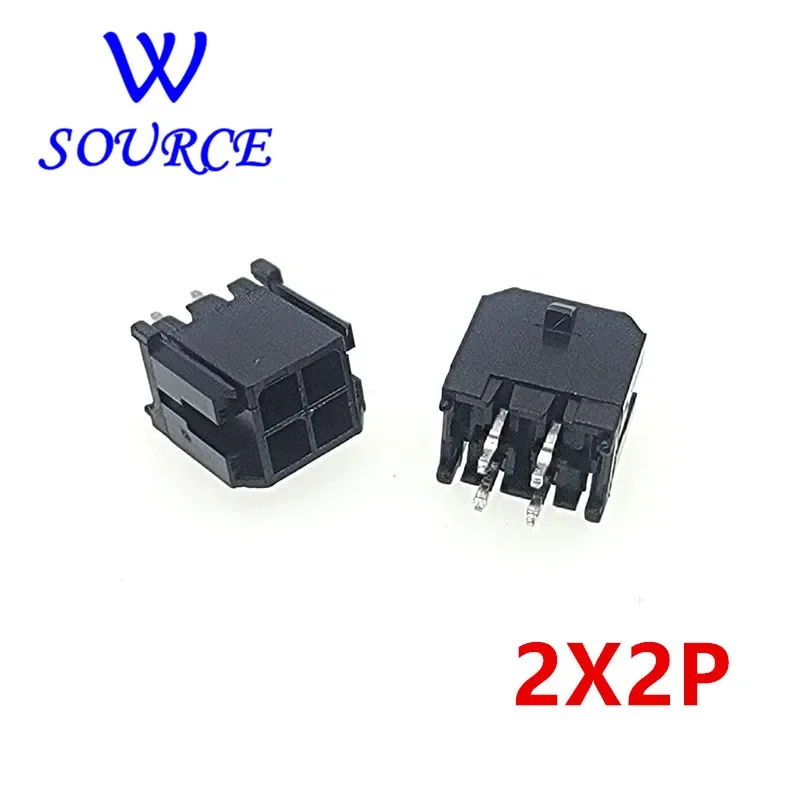 10Pcs Molex 3.0mm Plug-in Needle Holder Straight needle Connector 2*1/2/3/4/5/6/7/8/9/10/11/12P MX3.0mm Double Row Connector