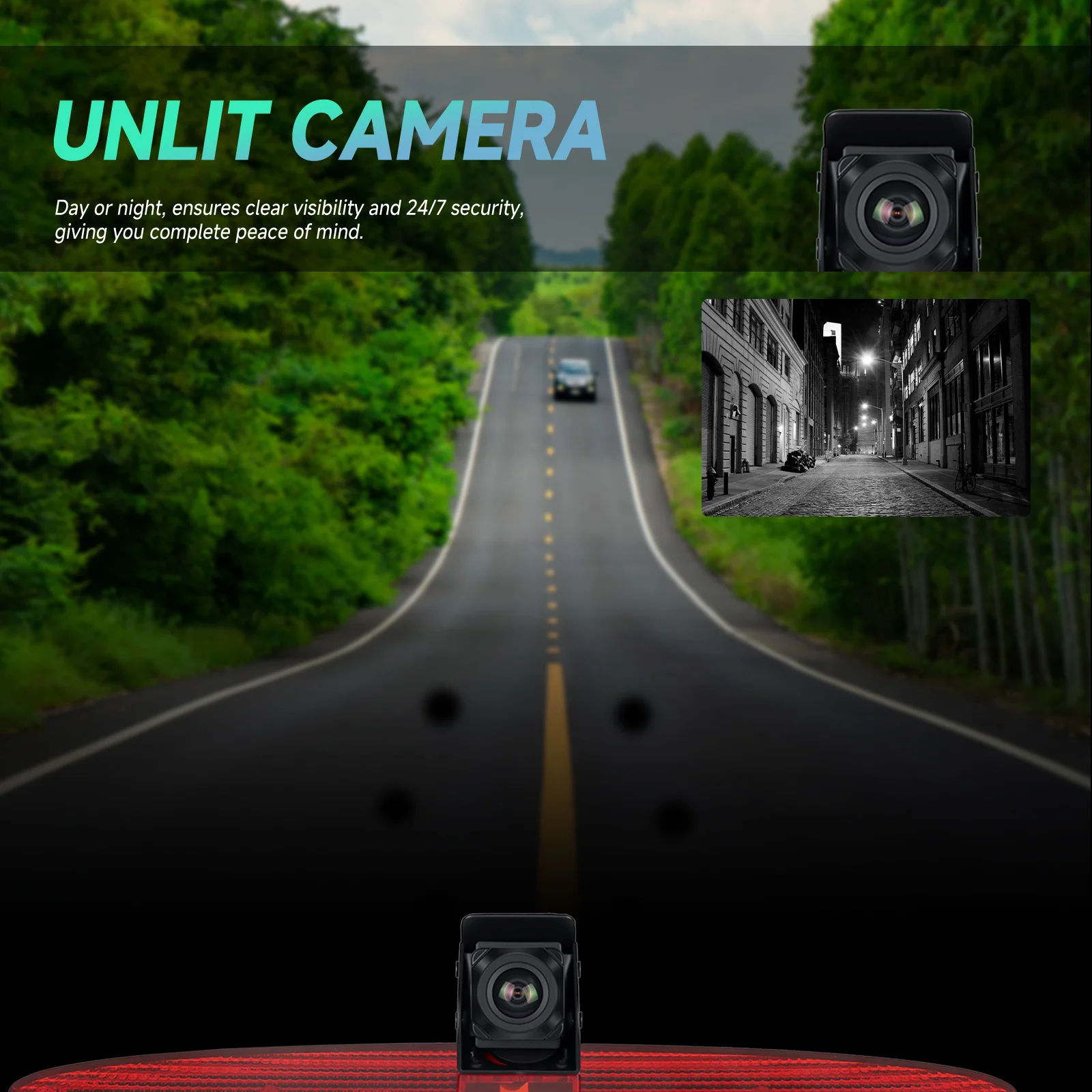 Podofo الفرامل ضوء السيارة كاميرا الرؤية الخلفية ل IVECO يوميا 2015-2017 للرؤية الليلية كاميرا لموقف السيارات