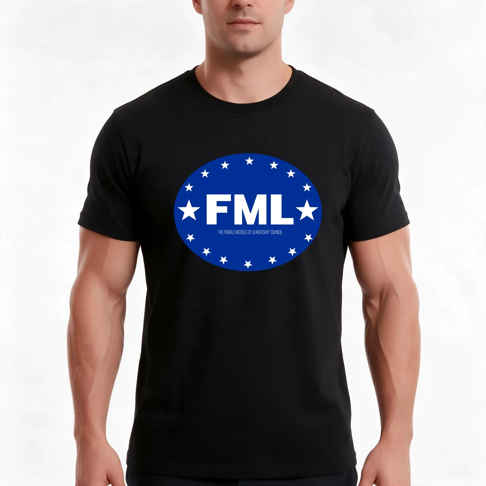 The Female Models of Leadership Council T-Shirt Summer Casual Cotton Tee Oversized Streetwear Tops Vintage Graphic Print