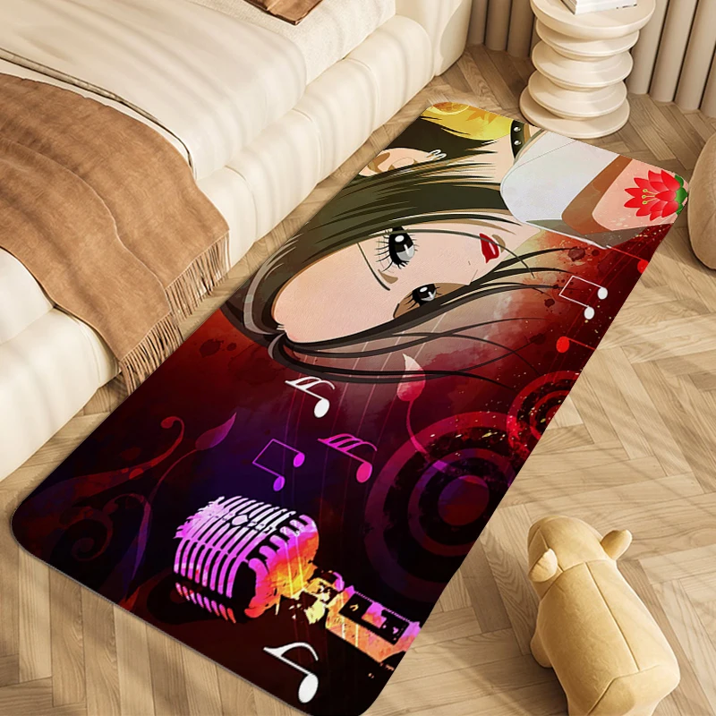 

Foot Mat Nana Washable Non-slip Kitchen Bathroom Rug Anime Carpet for Entrance Door Entrance Door Doormat Floor Mats for Home