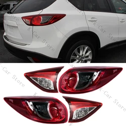 For Mazda CX5 CX-5 2013 2014 2015 2016 Brake Stop Turn Signal Lamp Rear Bumper Tail Light Car Accessorie Without Bulbs
