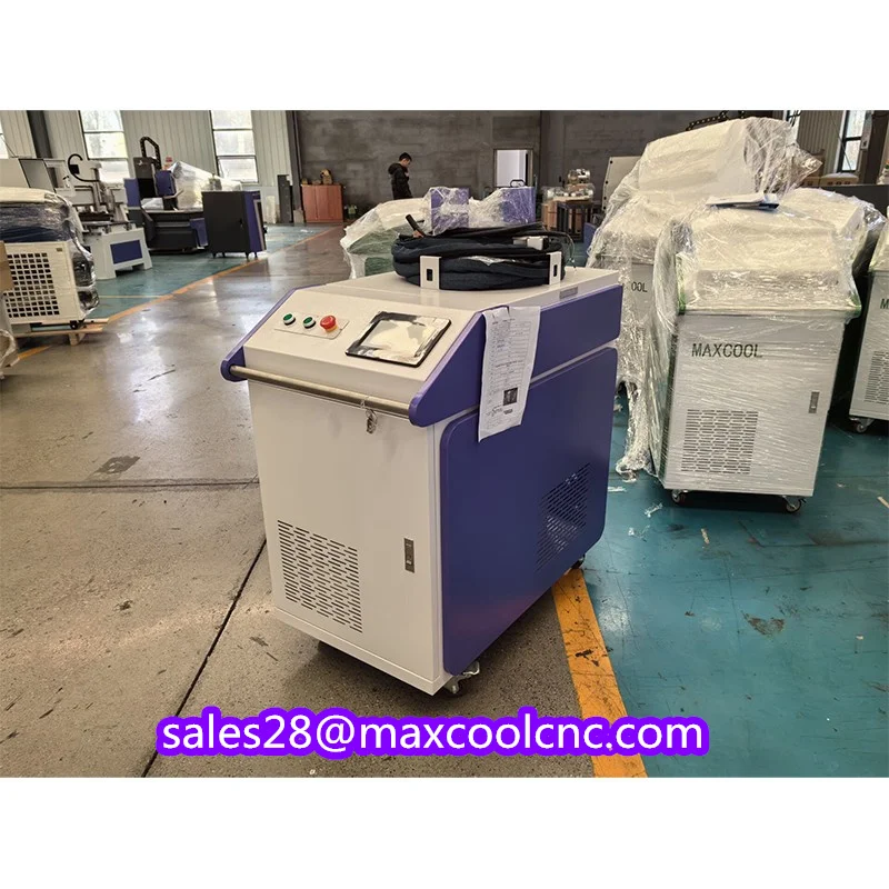 3in1 Laser Cleaning Machine Au3tech Cleaning Gun and Au3tech Controller 3000w Rust Removal Painting Goating Machine Maxcool